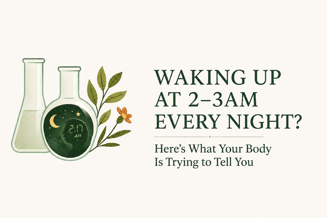 Waking Up at 2–3AM Every Night? Here’s What Your Body Is Trying to Tell You